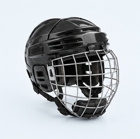 CSA-approved hockey helmet