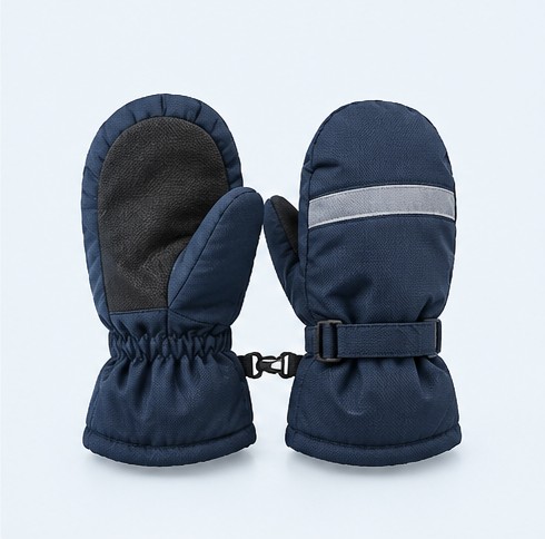 water-resistant winter mittens