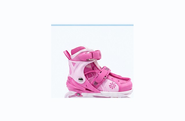 Adjustable recreational skates without the support of lace-up hockey or figure skates